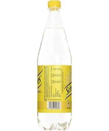 Schweppes Acqua Tonica Bibita Analcolica Gassata - Confezione da 6 x 1 Litro - Buy Online on GoSupps.com
