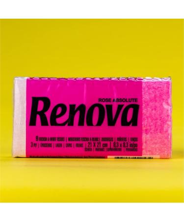 Renova ROSE ABSOLUTE Pocket Tissues - 6 Packs | Premium Red Label Kitchen Paper - Soft & Durable | Shop Internationally - Buy Online on GoSupps.com