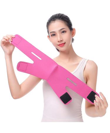 Minkissy V-Shaped Face Lifting Belt - Double Chin Shaper for Women | Tighten Sagging Skin & Enhance Jawline | 2PCs - Buy Online on GoSupps.com