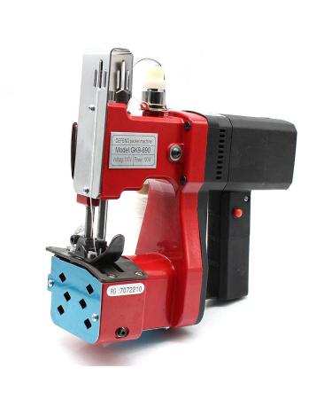 VPABES Industrial Seal Sewing Machine, 110V Bag Closer Closing Machine Portable Sewing Electric Stitcher Knitted Bag Sealing Closing Packing Machine Closer for Woven Snakeskin Bag Sack