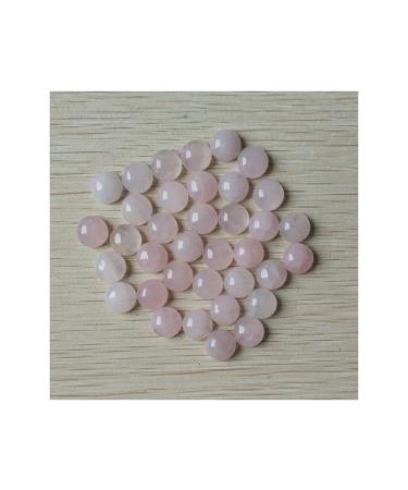 Fashion Natural Stone Mixed Round Beads for DIY Jewelry Accessories Wholesale 50pcs/lot Crystal Self Care Gifts (Color : Rose Quartz Stone Size : 10mm) Rose Quartz Stone 10mm