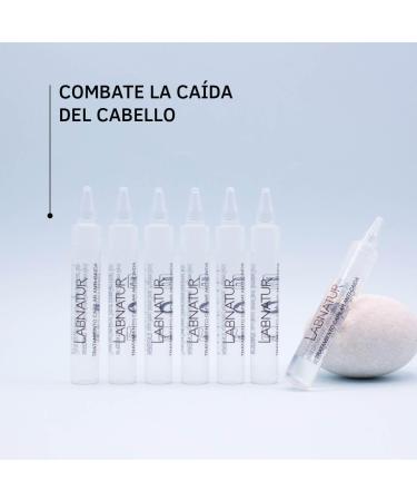 Anti-hair loss ampoules 7 ampoules with natural soy and wheat extracts. Strengthens and slows hair loss. Deep nutrition. Scalp stimulation. - Buy Online on GoSupps.com