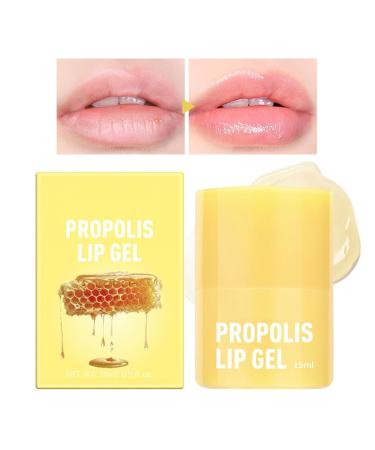 Propolis Lip Gel Hydrating Lip Balm Nourishing Lips Butter Long-Lasting Moisturising Lip Balm East To Use For Lip Care - Buy Online on GoSupps.com