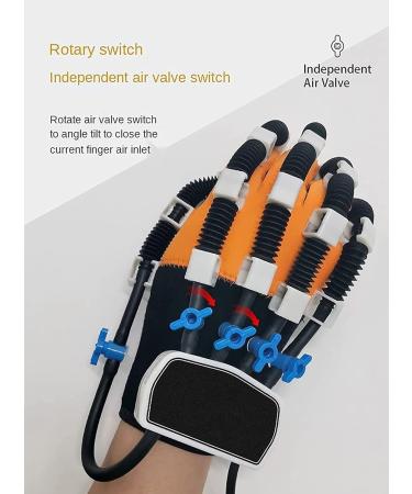 Rehabilitation Robot Gloves Stroke Hemiplegia Hand Splint Finger Orthosis for Arthritis Stroke Hemiplegia Patient(Size:XL Color:Right) X-Large Right - Buy Online on GoSupps.com