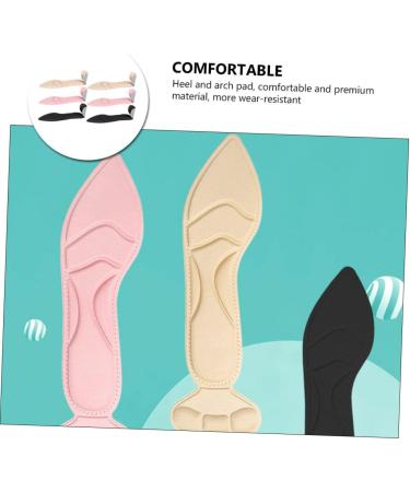 NOLITOY High Heel Insoles - 6 Pairs Non-Slip Heel Pads & Cushions for Big Shoes | Ultimate Heel Protection & Comfort - Buy Online on GoSupps.com