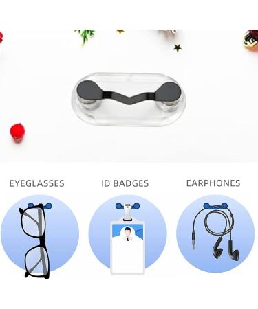 TAMOSH Magnetic Eyeglass Holder 4 Pack Magnet Pin Pins for Clothes Shirt Magnet Badge Holder - Buy Online on GoSupps.com