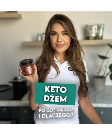 BeKeto Keto Jam - Very Strawberry Keto Jam 200g Low Carb Vegan Gluten Free Natural & Completely Sugar Free. - Buy Online on GoSupps.com