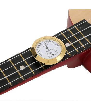 Thermohygrometer for Violin & Guitar - Gold Alloy Frame Accurate Temperature & Humidity Meter for Musical Instruments - Buy Online on GoSupps.com
