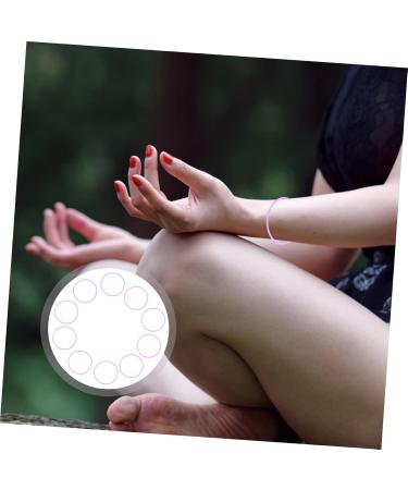 Abaodam 20 Pcs Gumdrops Wristband Silicone Bracelets Rubber Jelly Bracelets Fudge Luminous Strapping Child Violetx4pcs 5.8x5.8cmx4pcs - Buy Online on GoSupps.com