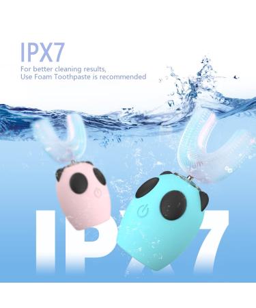 Ultrasonic Electric Toothbrush for Kids | U Type Whitening Toothbrush | 4 Gear Speed | Ages 7-15 | Blue Medium | IPX7 | New Model - Buy Online on GoSupps.com