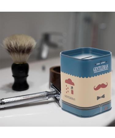 Beaupretty Stainless Steel Razor Disposal Case - Blue | Safety Razor Bank Storage Container - Buy Online on GoSupps.com