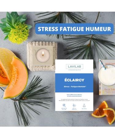 Supplement ECLAIRCY Exhaustion Stress Mental Fatigue Morale Emotional Balance. Rhodiola Plant-1 month - LAVILAB - Buy Online on GoSupps.com
