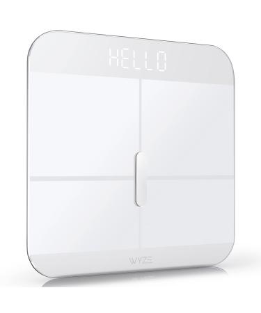 WYZE Smart Scale X for Body Weight, Digital Bathroom Scale for BMI, Body Fat, Water and Muscle, Heart Rate Monitor, Body Composition Analyzer for People, Baby, Pet, 400 lb, White - Buy Online on GoSupps.com
