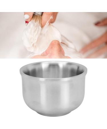 Premium Stainless Steel Shaving Bowl | Professional Portable Soap Mug for Home & Barber Shop | International Shipping Available - Buy Online on GoSupps.com