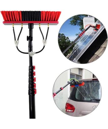 12Ft-36Ft Photovoltaic Panel Cleaning Brush Window Cleaning Pole Water Fed Brush Extension Pole Roof Glass Cleaning Brush Commercial Cleaning Tools/20Ft 35cm Brush Head 6M/21FT - Buy Online on GoSupps.com