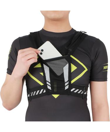 POFET Running Vest | Cell Phone Holder & Cup Holder | Reflective Night Running Gear for Men & Women - Shop Internationally! - Buy Online on GoSupps.com