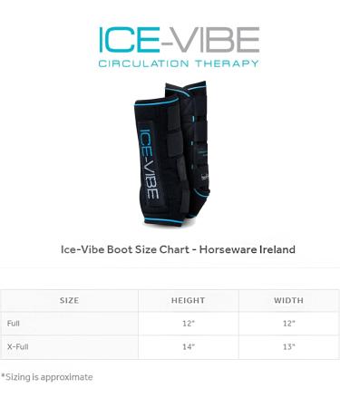 Buy Horseware Ice-Vibe Boots - Full Black Aqua | International Shipping Available - Buy Online on GoSupps.com
