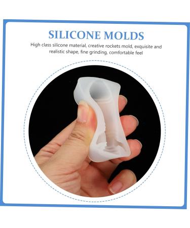 OUNONA 6 Pcs Silicone Mold Silicone Cookie Molds Handmade Dessert Mold Chocolate Ice Cubes Kitchen Baking Mold Cakesicles Mold Candle Making Molds Silica Gel Household Fondant Mold White 5.2X3X1.5CMx3pcs Whitex3pcs - Buy Online on GoSupps.com