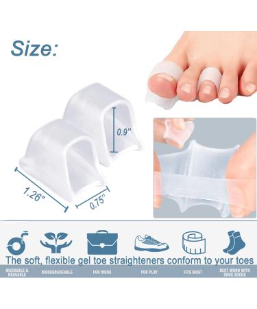 10 Pieces Pinky Toe Spacers - Cushions for Overlapping Toes | Comfort & Relief for Women & Men - Buy Online on GoSupps.com
