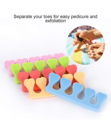 10 Pairs Toe Separators - Portable Sponge Nail Art Spacer & Divider for Perfect Manicure - Ideal for At-Home Pedicures - Buy Online on GoSupps.com