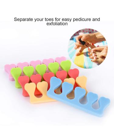 10 Soft Sponge Toe Separators for Pedicure & Manicure - Nail Art Dividers for Women and Men - Beauty Accessories - Buy Online on GoSupps.com