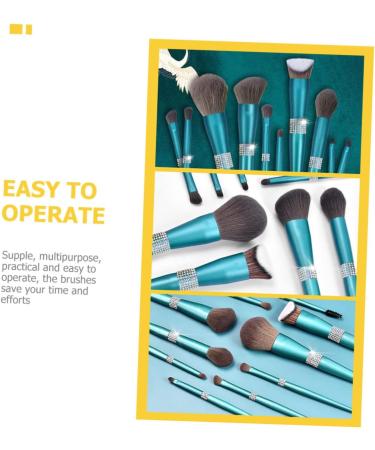 DOITOOL Blending Brush 5 Sets Diamond Makeup Brush Eyeshadow Women Eye Shadow Brush Face Beauty Tools Rhinestones Miss Soft - Buy Online on GoSupps.com