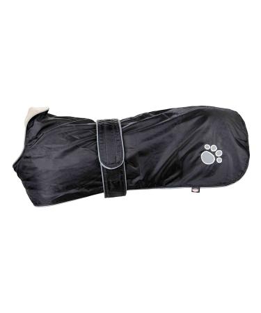 TRIXIE water-repellent dog coat "Mantel Orl ans L: 60 cm black" - 30518 black 60 CM (L)