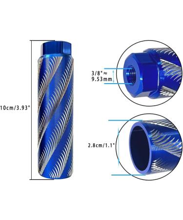 WADEKING WHW Aluminum Bike Pegs - 3/8 inch Axles, Non-Slip, Durable, Blue (2 Pcs) - Buy Online on GoSupps.com