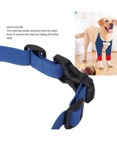 Front Leg Dog Leg Joint Sleeve Elastic Breathable Highly Elastic Breathable Lick Proof Canine Elbow Protector (L) - Buy Online on GoSupps.com