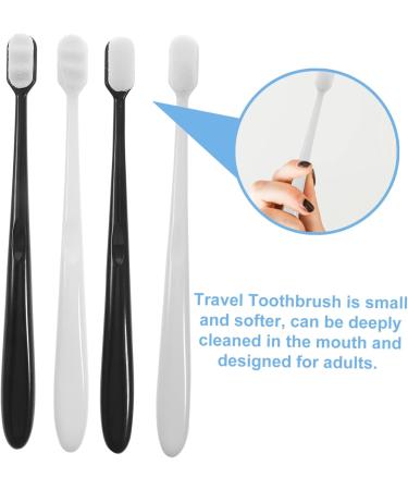 Magiclulu Soft Children's Toothbrush Set - 4 Aesthetic Wearproof Toothbrushes for Effective Tooth Cleaning - Buy Online on GoSupps.com