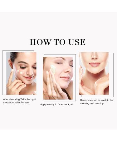  Eazerom 08 Retinol Cream Facial Moisturizer 50g Revitalift Filler Face Serum Retinol Face Cream Anti-Wrinkle Day and Night Cream for Women and Men For All Skin Types For All Skin Types For - Buy Online on GoSupps.com