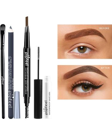 Joyeee All in One Makeup Kit - Perfect Starter Set for Teenage Girls and Beginners - Includes Eyeshadow Palette, Eye Brush, Mascara, Eyebrow Pencil, and Eyeliner Pencil (SET001) - Buy Online on GoSupps.com