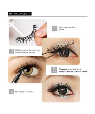 Kashyk 10 Pair 5D Mink False Eyelashes - Natural Wild Makeup Eyelashes (H Style) | International Shipping - Buy Online on GoSupps.com