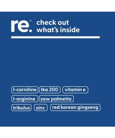 recomnd Nutrition - Man+ Formula, Energy Support, Muscle Support, and Prostate Health Supplements for Men with Vitamin E, Saw Palmetto, Red Korean Ginseng, and More, 120 Capsules - Buy Online on GoSupps.com