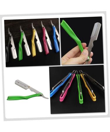 Beaupretty 4-Piece Professional Manual Razor Cartridge Set | Stainless Steel Blade Holder & Accessories for Hairdressers | International Shipping Available - Buy Online on GoSupps.com