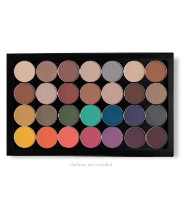 Influencer Approved Large Magnetic Makeup Palette - Travel Chamber Organizer (Holds 28 Eyeshadows) - Buy Online on GoSupps.com