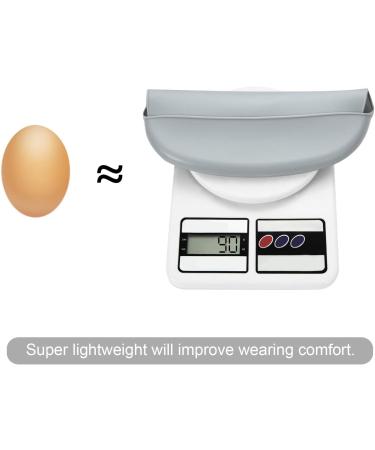 PandaEar Silicone Baby Bibs Set - Blue/Purple/Grey (3 Pack) | Ultra Thin & Lightweight | for Babies & Toddlers 10-72 months - Buy Online on GoSupps.com