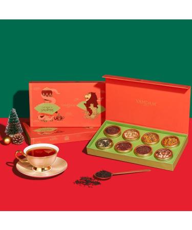 VAHDAM Weekend in Singapore Gift Set - 8 Loose Leaf Teas | Travel Tea Gift Set for Men, Women, and Adults | Gluten-Free Green Tea & Herbal Tea | Christmas Tea Gifts - Buy Online on GoSupps.com