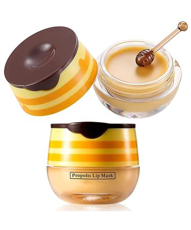 Bee Balm Honey Lip Mask Set for Hydrating and Exfoliating Lips - Buy Online on GoSupps.com
