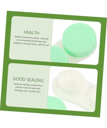 Solustrie Travel Set: 30-Piece Contact Lens Container & Small Plastic Holder for Optimal Storage - Buy Online on GoSupps.com