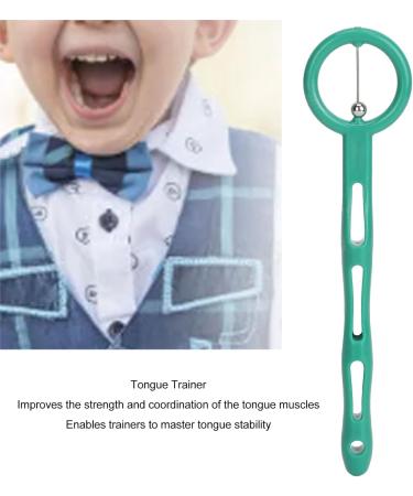 Oral Tongue-Mouth Exercise Equipment | Restore Mouth Muscle Flexibility | Professional Tools for Seniors | Green ABS Design - Buy Online on GoSupps.com