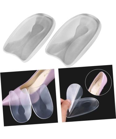GLEAVI U Shape Heel Pads - Transparent Cushion for Optimal Comfort | 1 Pair Heel Cushions for Foot Support - Buy Online on GoSupps.com