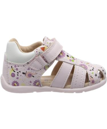 Geox Baby Girl's B Elthan Sandal - Size 5 UK Child - Light Pink/White - Buy Online on GoSupps.com