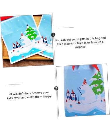 Healeved 50 Pcs Christmas Candy Wrappers Handbags Biscuit Bag Candy Handbag Christmas Bag Child - Buy Online on GoSupps.com