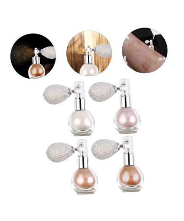 NOLITOY Women Highlighter Spray - 4pcs Body Glitter - Flashing Cosmetic Makeup - Buy Online on GoSupps.com