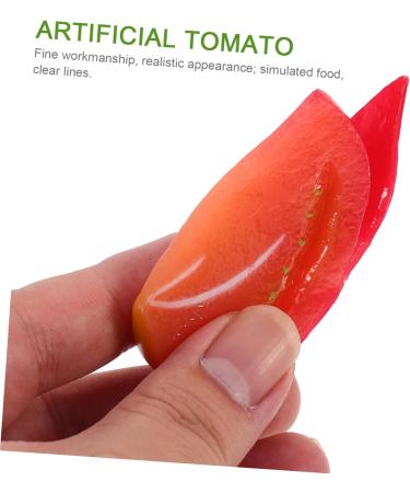 Zerodeko 9 Pcs Imitation Tomato Ornament Vegetables Decor Lifelike Vegetable Realistic Vegetable Tomato Fake Tomato for Home Artificial Tomato for Home Fake Vegetable Tomato Fruit Pvc Kelp Watermelon Redx3pcs 6.5x3.5cmx3pcs - Buy Online on GoSupps.com