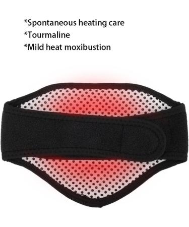 Tourmaline Self-Heating Neck Protector - 19x13x2 Magnetic Therapy for Pain Relief Warm Neck Strap - International Shipping Available - Buy Online on GoSupps.com
