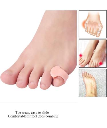 Pinky Toe Splint and Gel Separators for Hammer Toe, Bunion Corrector and Relief - 10 Pcs for Men and Women - Buy Online on GoSupps.com