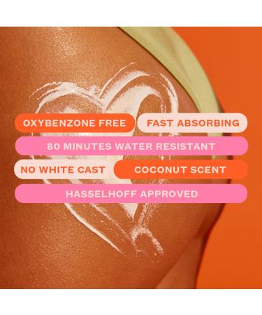 Frank Body SPF50+ Hydrating Sunscreen | Vegan Cruelty-Free | Broad Spectrum UVA & UVB Protection | Oxybenzone-Free | Hyaluronic Acid Vitamin E Aloe Vera - 4.73 fl oz - Buy Online on GoSupps.com