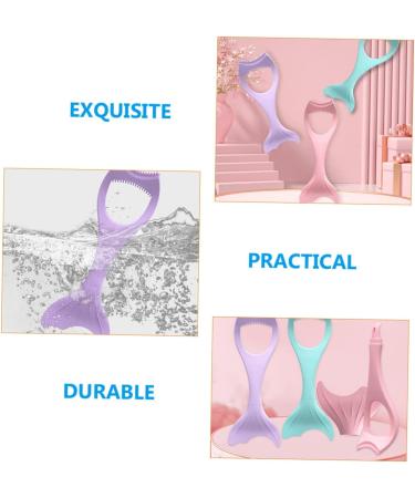 Housoutil Makeup Applicator 5pcs Guard Shape Tools Silicone for Up Stencils Purple and Professional Marscara Helpers Stamp Tail 15X5.7CMx5pcs Violetx5pcs - Buy Online on GoSupps.com